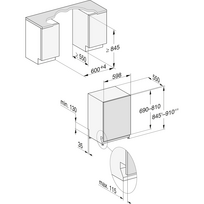 miele g indaplove - Miele G 7795 SCVi K2O XXL OBSW - 2 nuotrauka
