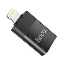 usb a sakotuvas - Adapteris Hoco UA17, lightning, USB-A - 5 nuotrauka