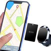 magnetinis telefono laikiklis - Tech-Protect MetalPlate magnetinės plokštelės automobiliniams laikikliams - juodos (4 vnt.) - 5 nuotrauka