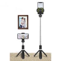 selfie lazda bluetooth - Tech-Protect handheld tripod L01S, black - 10 nuotrauka
