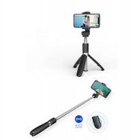 selfie lazda bluetooth - Tech-Protect handheld tripod L01S, black - 11 nuotrauka
