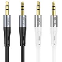 aux laidas - Hoco UPA22 AUX Jack 3.5 mm į Jack 3.5 mm 1m Juodas (Black) - 4 nuotrauka