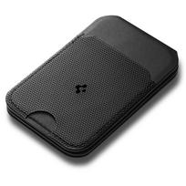 sulankstomas telefonas - Spigen Slim Fold Tripod MagSafe Wallet 3 Card - Juodas (Black) - 8 nuotrauka