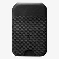 sulankstomas telefonas - Spigen Slim Fold Tripod MagSafe Wallet 3 Card - Juodas (Black) - 11 nuotrauka