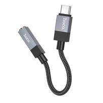 usb c 3.5mm - Hoco UPA32C USB-C į 3.5mm Audio Adapteris Juodas (Black) - 2 nuotrauka