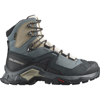 salomon zygio batai - Moteriški trekingo batai Salomon Quest Element GTX black-blue L41457400 - 4 nuotrauka