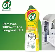 cif valiklis - Šveitimo pienelis CIF Lemon, 500 ml - 2 nuotrauka