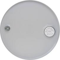 metalinis kibiras - Beczkopol Plieninė metalinė statinė TH 60L, 2 ir 3/4 kamščiai, su čiaupu, sertifikuota - Pilka (Grey) - 5 nuotrauka