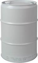metalinis kibiras - Beczkopol Plieninė metalinė statinė TH 60L, 2 ir 3/4 kamščiai, su čiaupu, sertifikuota - Pilka (Grey) - 6 nuotrauka