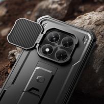 telefonai xiaomi 15 - Tech-Protect Kevlar Cam+ 2-Set dėklas skirtas Xiaomi Redmi Note 15 Pro 5G Juodas (Black) - 5 nuotrauka