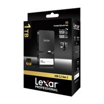 kietasis diskas isorinis 1tb - Lexar SL400 Go Hub 1TB Išorinis SSD Juodas (Black) - 2 nuotrauka