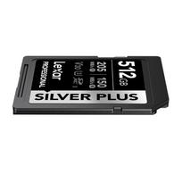 a2 kortele - Lexar SDXC Professional SILVER Plus 512GB UHS-I U3 A2 - 4 nuotrauka