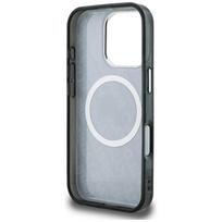 apple iphone 16 pro max magsafe - Karl Lagerfeld IML K&CH Heads Repeated Logo MagSafe Dėklas Apple iPhone 16 Pro Max Juodas (Black) - 3 nuotrauka