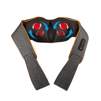 masazuoklis - Medivon Collar Simple masažinė apykaklė, pilka (Gray) - 10 nuotrauka