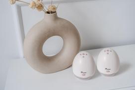 belaidis pientraukis - Momini TwinHarmony dvigubas belaidis elektrinis pientraukis Smėlinis (Beige) - 12 nuotrauka