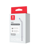 oclean irigatorius w10 - Oclean N23 irigatoriaus antgalis W10 Lite, skaidrus (Transparent), 2 vnt - 2 nuotrauka