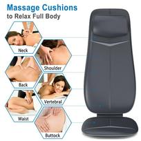 nugaros masazuoklis - RENPHO Neck & Back Massage Cushion S Juodas (Black) - 9 nuotrauka