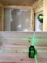 plokstuma - Lazerinis nivelyras 3D, iki 30m, žalio spindulio - 3 nuotrauka