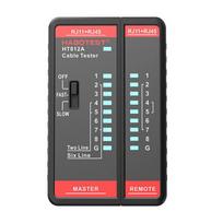 multimetras - Habotest HT812A Network cable tester RJ45 / RJ14 / RJ12 / RJ9 - 2 nuotrauka