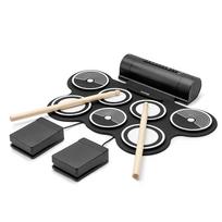 bugnas - Huslog elektroniniai būgnai, juodi (Black) - 2 nuotrauka