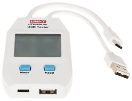 tipas - UNI-T UT658DUAL USB-A, USB-C testeris - 3 nuotrauka