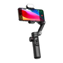 kameros stabilizatorius - AOCHUAN XE Gimbal with RGB Lighting Juodas (Black) - 3 nuotrauka
