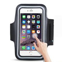 rankine telefonui - Hurtel Bėgimo rankinė telefonui 6" Juoda (Black) - 3 nuotrauka