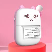 thermal printer - Thermal printer mini cat HURC9 - pink - 9 nuotrauka
