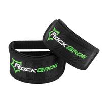 dviracio pedalai - Rockbros GZT1001BK Dviračių Pedalų Diržai 2 vnt Juodi (Black) - 7 nuotrauka