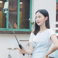 trikojis telefonui - Hurtel WRY1S Selfie Stick Telescopic Tripod 0.7m for Phone Juodas (Black) - 13 nuotrauka