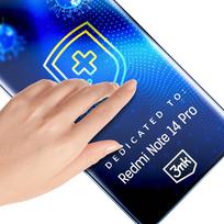redmi 14 5g - 3MK SilverProtect  Redmi Note 14 Pro Wet Mount Antimicrobial Film - 3 nuotrauka