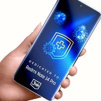 redmi 14 5g - 3MK SilverProtect  Redmi Note 14 Pro Wet Mount Antimicrobial Film - 5 nuotrauka