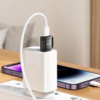 usb to c - Hoco UA31D, USB A į USB C adapteris, juodas - 4 nuotrauka