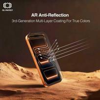 galaxy s24 ultra apsaugine ekrano plevele - Tel Protect 10X AR 3.0 Anti-Reflective Titanium Samsung Galaxy S24 Ultra - 5 nuotrauka
