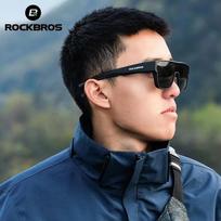 akiniai dviraciam - Rockbros SP304 poliarizuoti dviratininko akiniai - Juodi (Black) - 7 nuotrauka