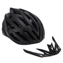 salmas m - Dviratininko šalmas MTB Wozinsky su odpinanym daszkiem i tylną lampką USB 54-57 cm - juoda - 8 nuotrauka
