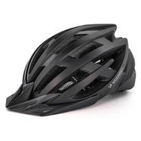 salmas m - Dviratininko šalmas MTB Wozinsky su odpinanym daszkiem i tylną lampką USB 54-57 cm - juoda - 9 nuotrauka