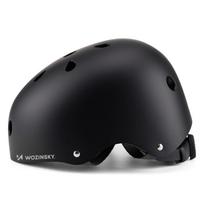 paspirtuko salmas - Wozinsky Lightweight BMX/Paspirtuko Šalmas M - Juodas (Black) - 9 nuotrauka