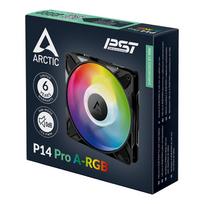 140mm fan - Arctic P14 Pro A-RGB 140 mm 3-Pack Juodas (Black) - 6 nuotrauka