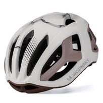salmas m - Wozinsky Ultralengvas plento dviratininko šalmas 54–58 cm – pilkai rudas - 10 nuotrauka