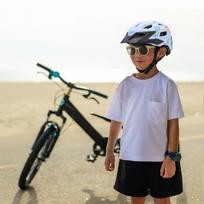 visoriai - Wozinsky HT-45JS vaikiškas MTB dviračio šalmas su nuimamu skydeliu S - Šviesiai Mėlynas (Light Blue) - 3 nuotrauka