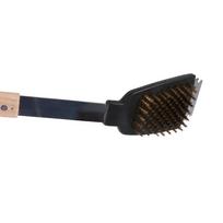 groteliu valymo sepetys - Grotelių valymo šepetys BBQ 2in1, 45 cm x 10 cm - 3 nuotrauka