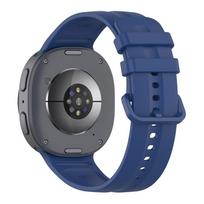 samsung watch 40 mm - Tech-Protect Silicone Evo silikoninis dirželis Samsung Galaxy Watch 8/9/Classic (40/44/46 mm), Tamsiai mėlynas (Navy Blue) - 6 nuotrauka