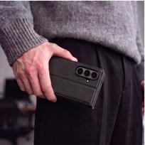 atverciamas telefonas - Tech-Protect Wallet Samsung Galaxy Z Fold 8 Ultra Juodas (Black) - 3 nuotrauka