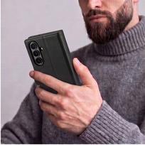 atverciamas telefonas - Tech-Protect Wallet Samsung Galaxy Z Fold 8 Ultra Juodas (Black) - 5 nuotrauka