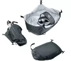 turistine kuprine - Deuter Aircontact Pro 75+10 SL Women®s hiking Graphite - 8 nuotrauka