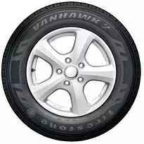 vasarines padangos r16 - Firestone Vanhawk 2 215/75 R16C 113/111R 8PR - 3 nuotrauka