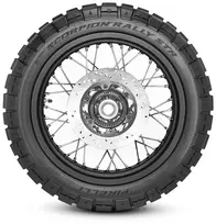 ratai 100 - Pirelli Scorpion Rally STR 100/90-19 TL 57V M+S identifikacija, M/C, Priekinis ratas - 4 nuotrauka