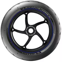 r17 motociklo ratai - Michelin Power Cup 2 120/70 ZR17 TL (58W) M/C, Priekinis ratas - 3 nuotrauka