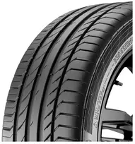 ratlankiai su vasarines padangom - Continental ContiSportContact 5 235/55 R19 101W AO, su ratlankio šonkauliu, SUV - 2 nuotrauka
